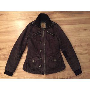 BB Dakota // Cotton Jacket with Pockets, Hood and Quilted Lining